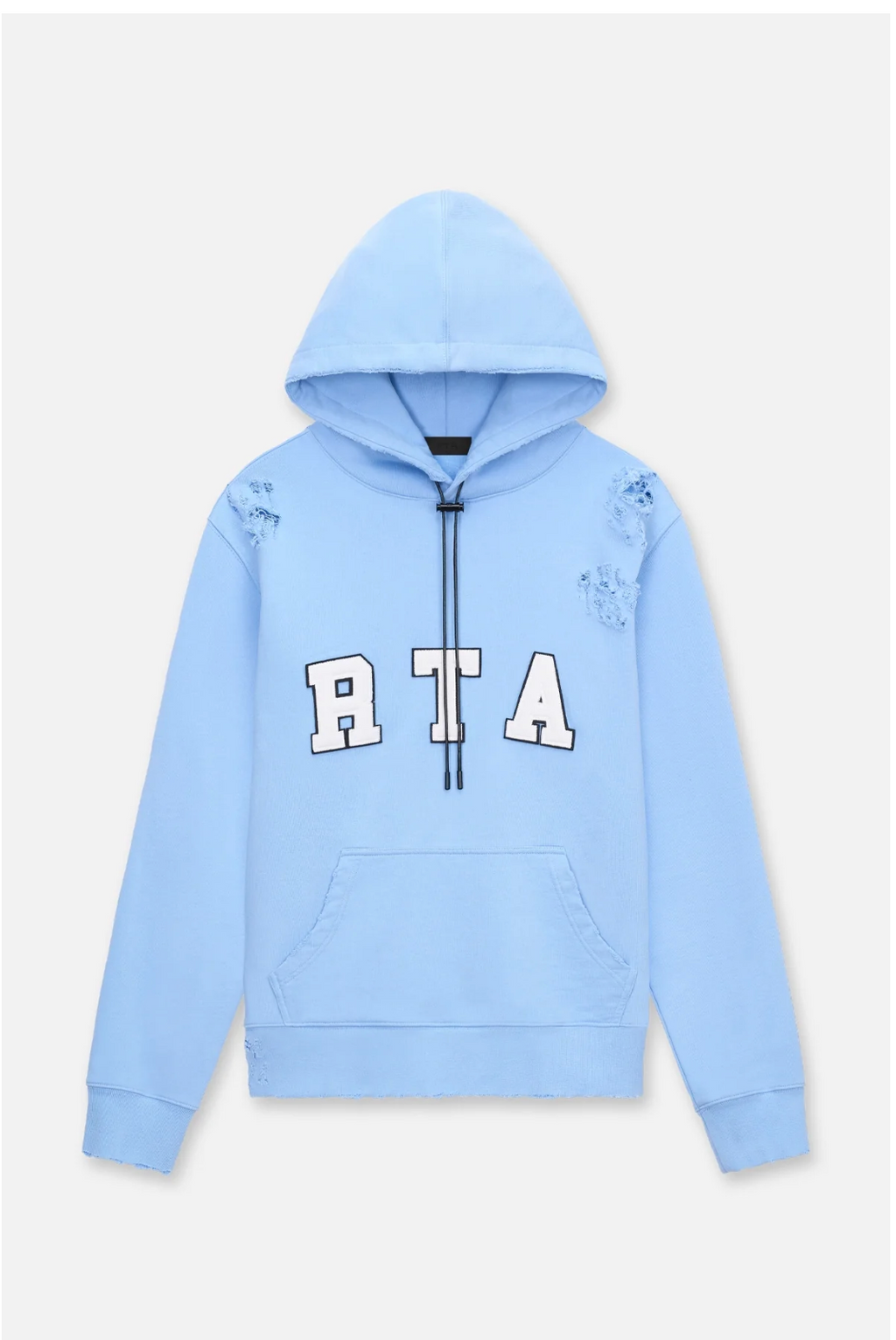 ◆SATUR◆ Lausanne sweatshirt sky blue SA243UTM08SB RTA MARKUS HOODIE | SKY BLUE COLLEGIATE | ME00K83 – Top