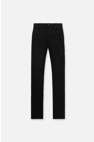 RTA Bryant Slim Fit Jeans in Black Logo | MU24D687