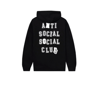 Anti Social Social Club x 2 Tone Anti College Hoodie 'Black'