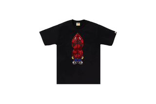 Bathing Ape | Color Camo Classic Milo Shark Tee 'red' | 002TEK30106M