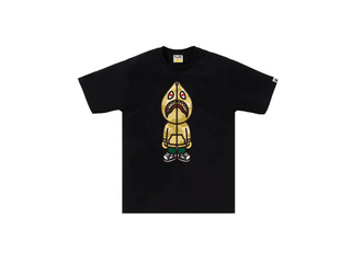 Bathing Ape | Color Camo Classic Milo Shark Tee 'yellow'| 002TEK30106M Bathing Ape