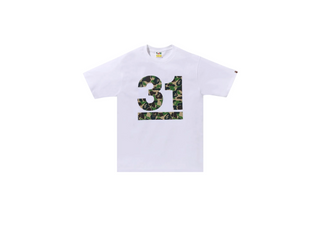 Bathing Ape | 31st Anniv. ABC Camo Tee 'White/Green'