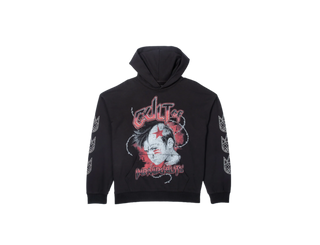 Cult Of Individuality | PULLOVER SWEATSHIRT IN BLACK | 624B9-PH13I-XS