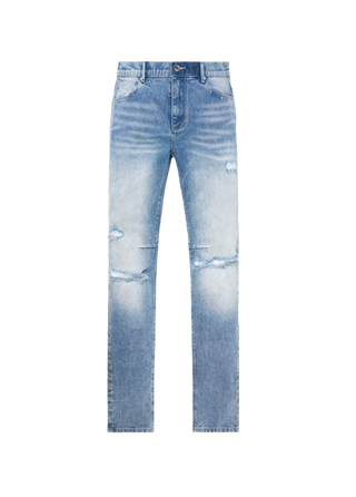 RTA | BRYANT SKINNY JEAN RIPPED MEDIUM BLUE | MF24D671