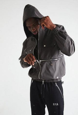 RTA | TRAVIS JACKET | SLATE GREY | MF24W805