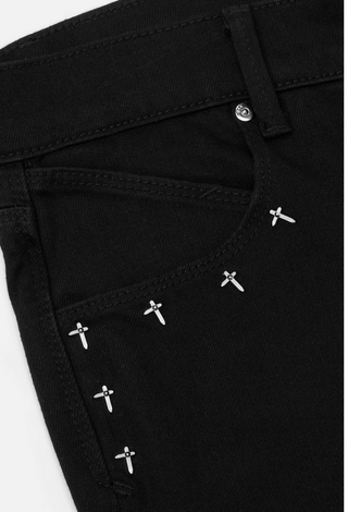 RTA | BRYANT SKINNY JEAN | BLACK CROSS