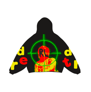 Red Letters | WE DON'T MISS SCATTERED HOODIE