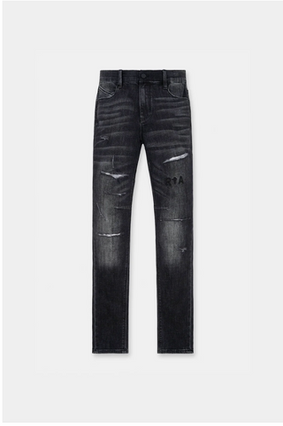 RTA | BRYANT SKINNY JEAN | DISTRESSED GREY |MH24D23