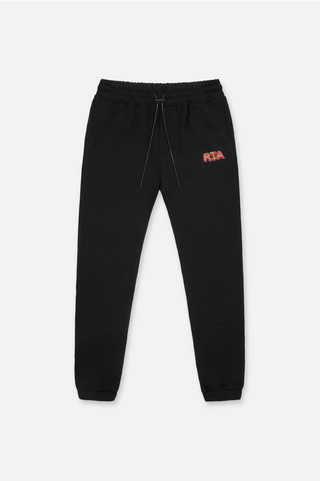 RTA | OWEN SWEATPANT | BLACK NEON LOGO