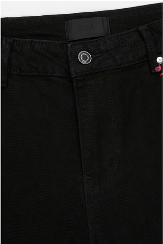RTA | BRYANT SKINNY JEAN | BLACK RLD ARTISTIC