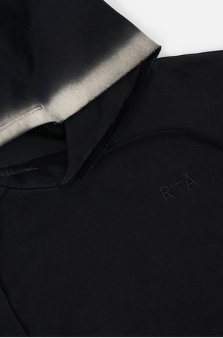 RTA | DION HOODIE | BLACK FADED