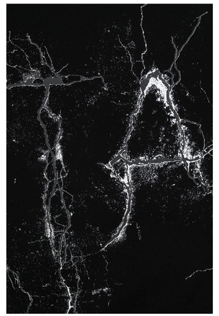 RTA | CHARLES SWEATSHIRT | BLACK CRACKED LOGO