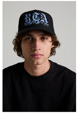 RTA | GIDEON TRUCKER HAT | BLACK RTA UNDERWORLD