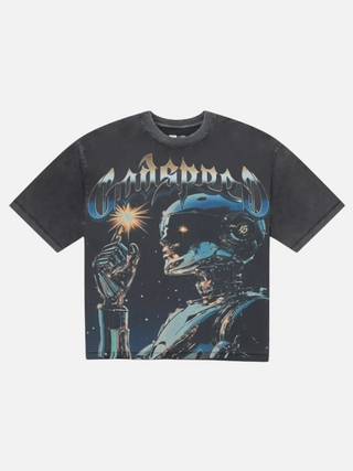 Godspeed | Godspeed Sputnik Moment T-shirt Grey Wash