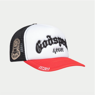 GODSPEED | GS Forever Foam Trucker Hat (Blk/Red)