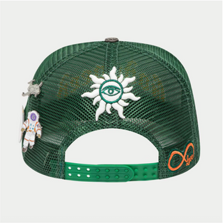GODSPEED | GS FOREVER TRUCKER HAT (GREEN/YELLOW)