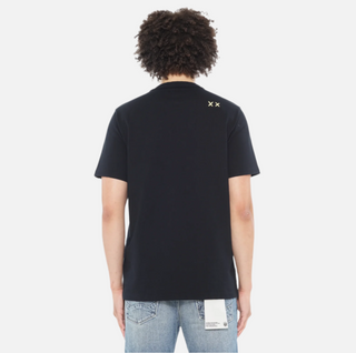 Cult Of individuality | Cult's Heavyweight Short Sleeve Crew Neck Tee "Shattered Logo" in Black