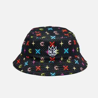 Cult Of Individuality | Cult's Mesh Bucket Hat in Cult Repeat Pattern