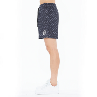 Cult Of individuality | Cult's Mesh Shorts in Diamond Plate
