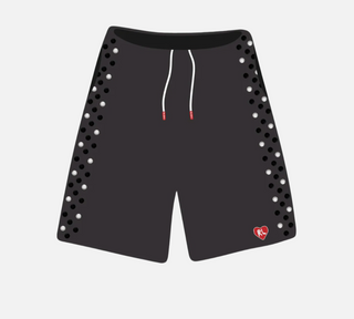 Red Letters | Stoned Sweat Shorts - Charcoal