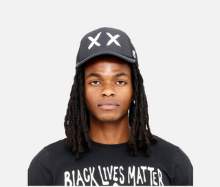 Cult Of Individuality | MESH BACK TRUCKER CURVED VISOR XX BLACK/ WITH WHITE XX