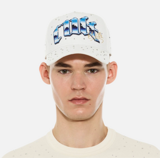 Cult Of Individuality | CULT X EL ALFA LOGO 5 PANEL A FRAME TRUCKER HAT "PANTHER "