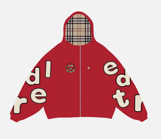 Red Letters | RL Uni Scattered Zip Up - Red