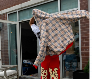 Red Letters | RL Uni Scattered Zip Up - Red