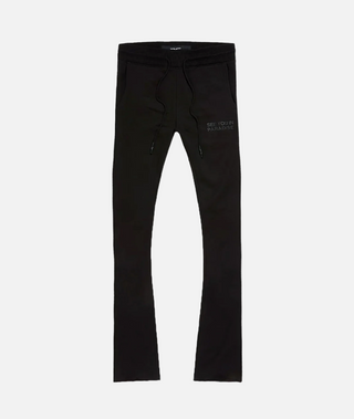 Jordan Craig | SYIP Tonal Stacked Sweatpants (Black)