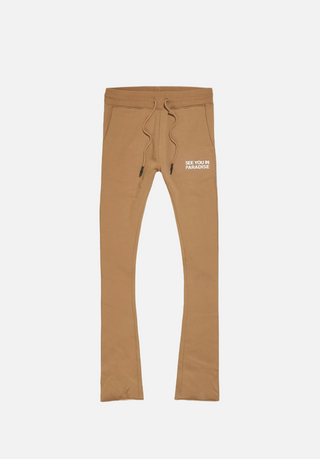 Jordan Craig | SYIP Tonal Stacked Sweatpants (Mocha)
