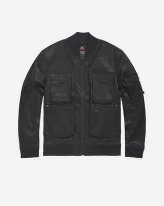 Jordan Craig | Midnight Mercenary Bomber Jacket (Jet Black)