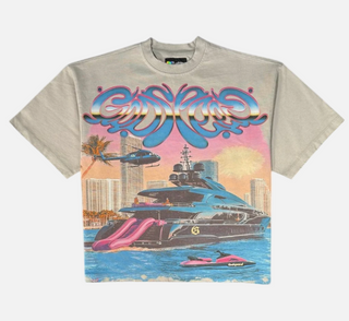 Godspeed | New York Memento Vivere Tee-Stone