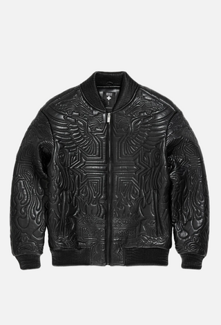 See You In Paradise | Sinister Bomber Jacket (Black)