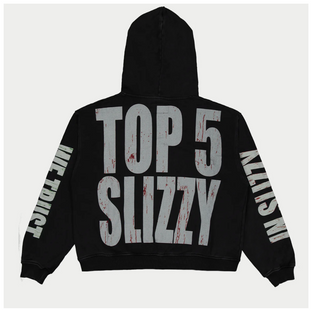 Godspeed | Top 5 Slizzy VVS Hoodie (Black Wash)