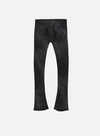 See You in Paradise | Oasis Washed Stacked Sweatpants (Black Shadow)