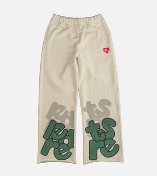 Red letters | The Scattered Pant - Bone