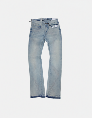 Liquid Crystal | Stacked Denim (Ice Antique)