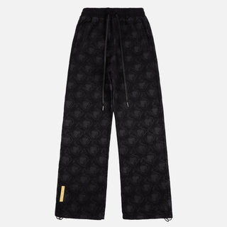 WhenSmokeClears | Monogram Sweatpant | Black