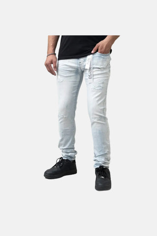 DZTR | Premium Kids Denim Jeans 422 'Ice Blue'