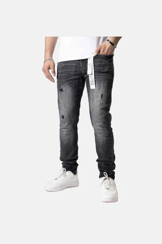 DZTR | Premium Kids Denim Jeans 413 'Black Washed'