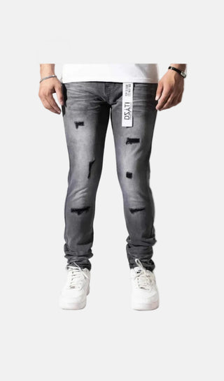 DZTR | Premium Kids Denim Jeans 254 'Grey'