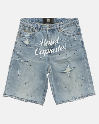 When Smoke Clears | Travel Denim Shorts