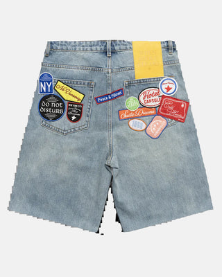 When Smoke Clears | Travel Denim Shorts