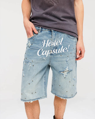 When Smoke Clears | Travel Denim Shorts