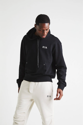 RTA DION SWEATSHIRT | BLACK WHERE IS MY MIND | MF24K628