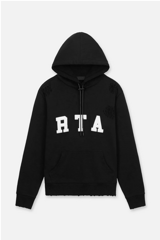 RTA MARKUS HOODIE | BLACK COLLEGIATE | MF21