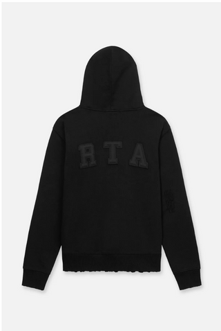 RTA MARKUS HOODIE | BLACK COLLEGIATE | MF21