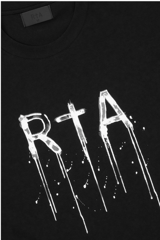 RTA COLIN TEE | BLACK WATERCOLOR | MF24K627