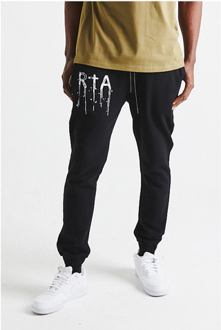 RTA OWEN SWEATPANT | BLACK WATERCOLOR | MF24K628