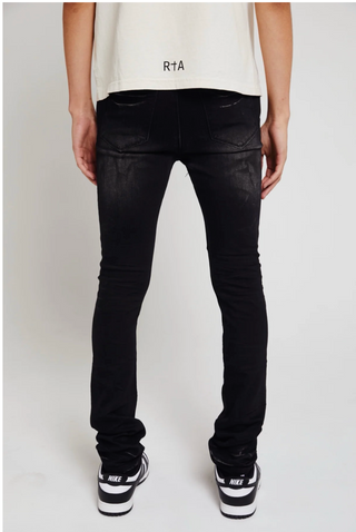 RTA OLIVIER JEAN | STACKED WORN OUT BLACK | MF24D683